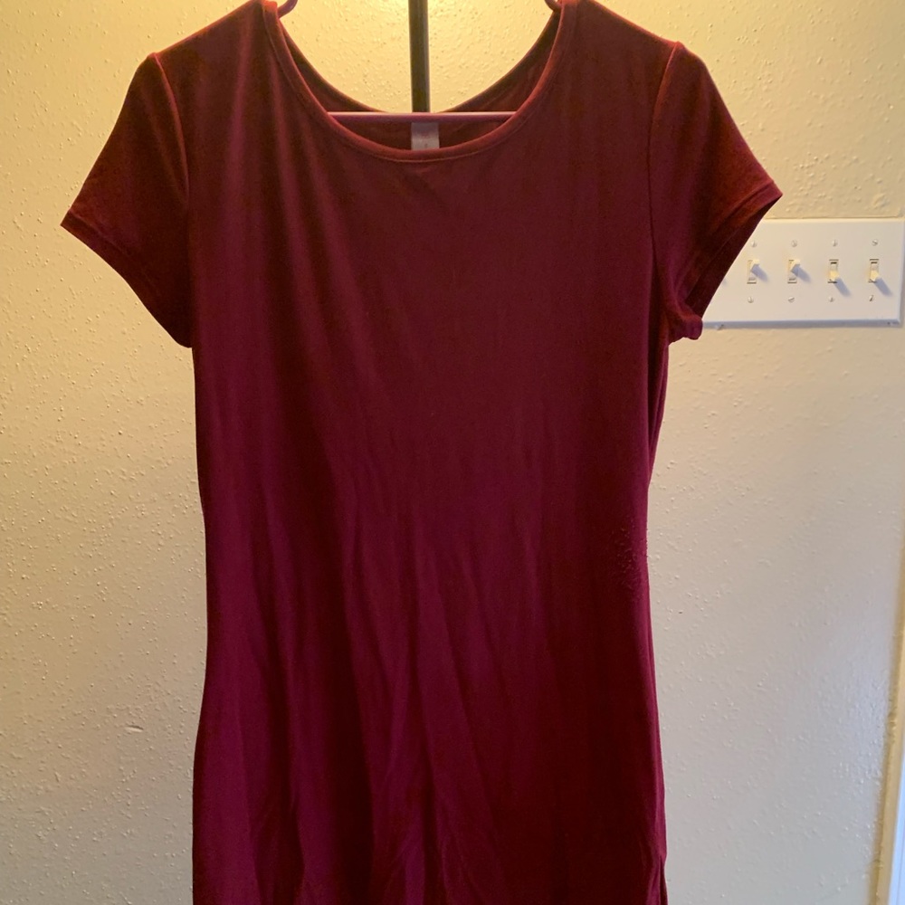 Red Mid length Dress